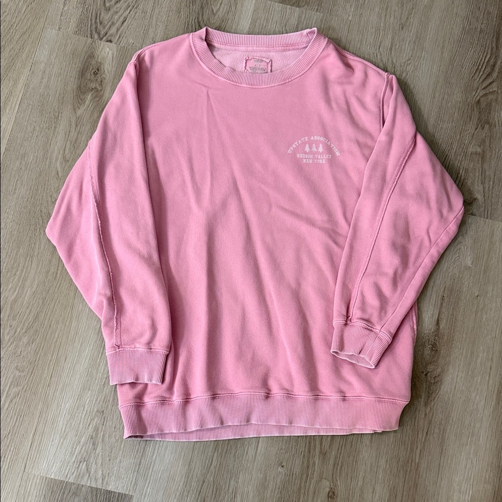 Pink Crewneck Sweatshirt